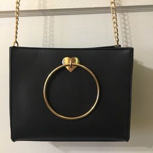 Black purse